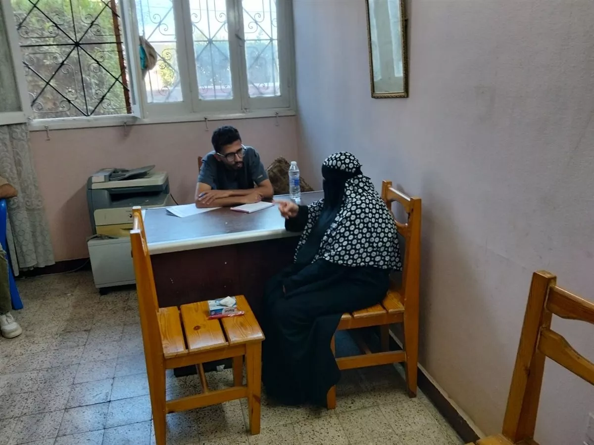 جانب من أعمال القافلة