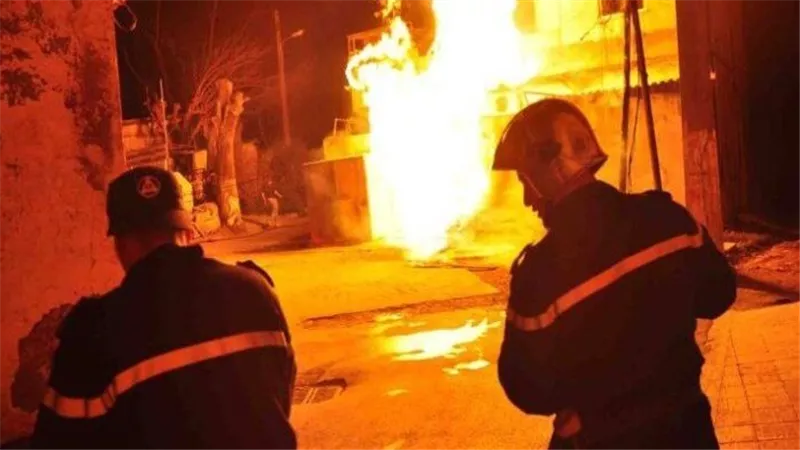 3 ساعات رعب.. كواليس مصرع شخص وإصابة 2 إثر انفجار «كمبروسر» بالهرم