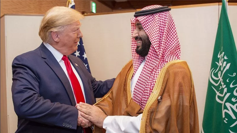 ترامب يطلب وولي العهد السعودي يعلن استثمارًا بـ600 مليار دولار مع أمريكا