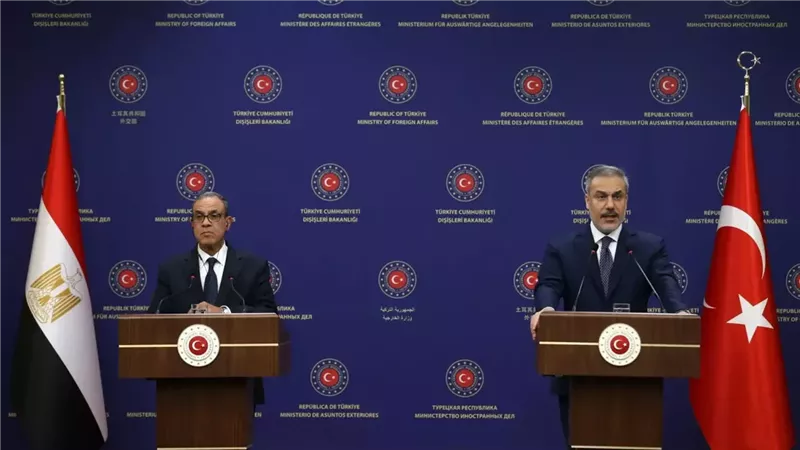 توافق مصري تركي على رفض تهجير الفلسطينيين
