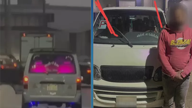 القبض على سائق ميكروباص عرض حياة المواطنين للخطر في الجيزة