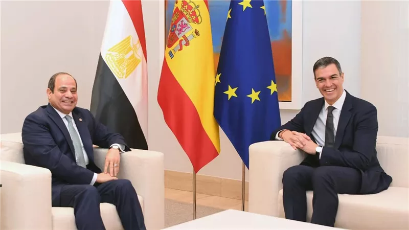 السيسي في مدريد.. تعزيز الشراكة الاستراتيجية وتنسيق المواقف بشأن فلسطين