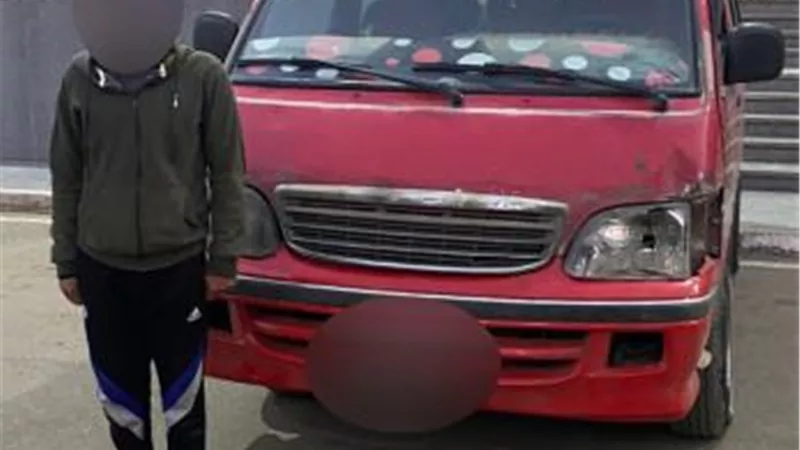 سائق ميكروباص يدهس شابا بالمطرية ويعترف: 