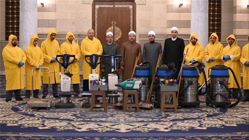 الأوقاف تُطلق حملة مكثفة لتهيئة المساجد لاستقبال رمضان