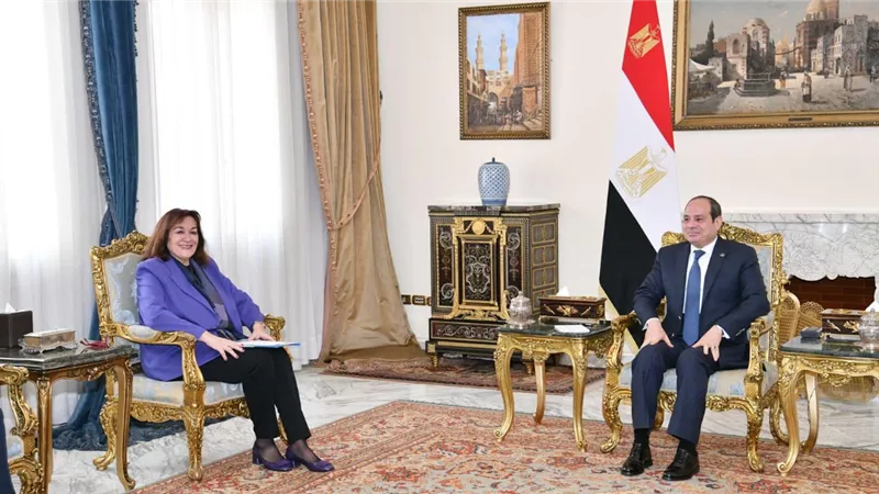 السيسي يدعو الاتحاد الأوروبي لدعم إقامة الدولة الفلسطينية
