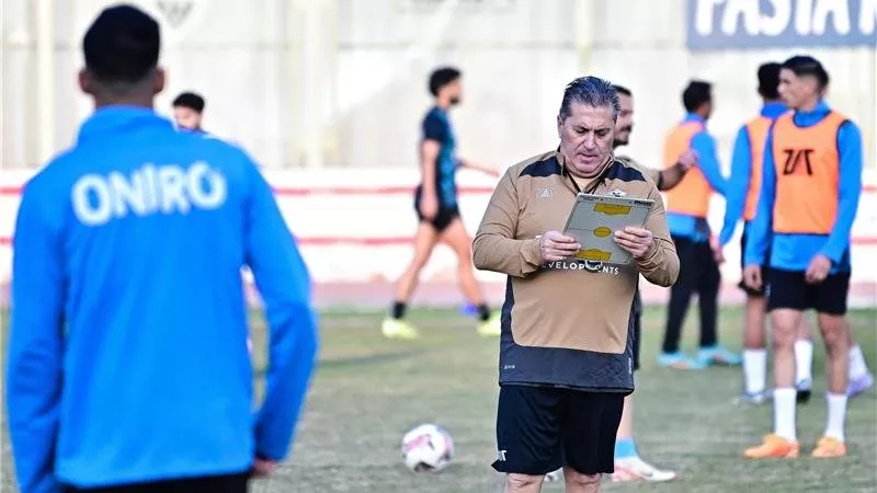 بيسيرو يوجه رسالة للاعبي الزمالك قبل مواجهة إنبي في الدوري