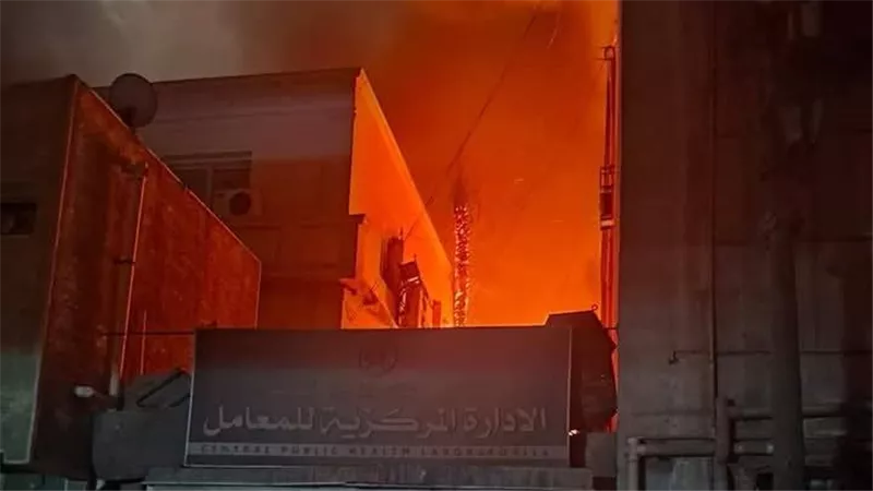 حريق ثم انفجار.. ماذا حدث داخل مقر المعامل المركزية لوزارة الصحة؟ (صور )