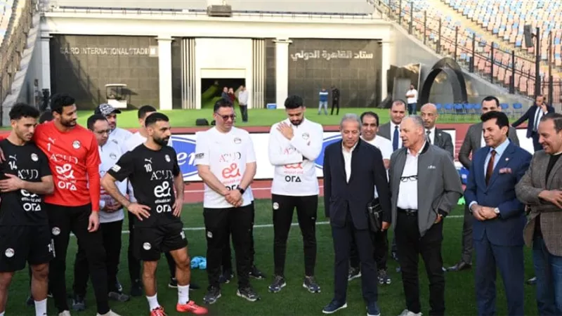 وزير الرياضة يشيد بفوز المنتخب ويدعو الجماهير لمؤازرته أمام سيراليون