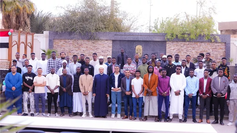 الأزهر يحتفي بطلاب السودان في 