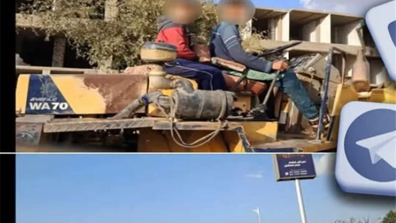 الداخلية تضبط طفلًا يقود لودرًا بدون لوحات معدنية بالقليوبية
