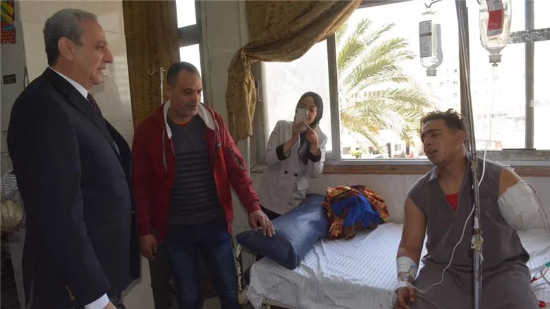محافظ الغربية يوجه بتعيين ضحية نمر سيرك طنطا بوظيفة مناسبة وصرف تعوض مالي