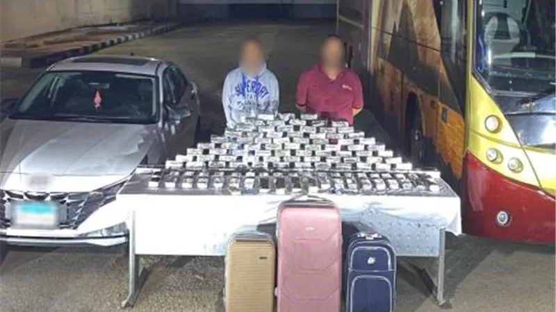 الداخلية تضبط شخصين بحوزتهما حشيش بـ8 مليون جنيه في السويس