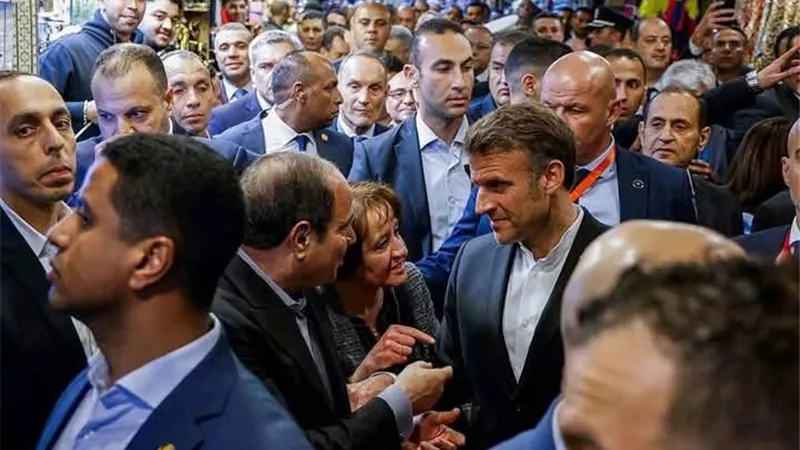 حزب الوعي: زيارة ماكرون لمصر شراكة استراتيجية تدعم السلام