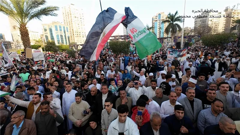 الجبهة الوطنية: اصطفاف المصريين رسالة رفض قاطع لتهجير الفلسطينيين