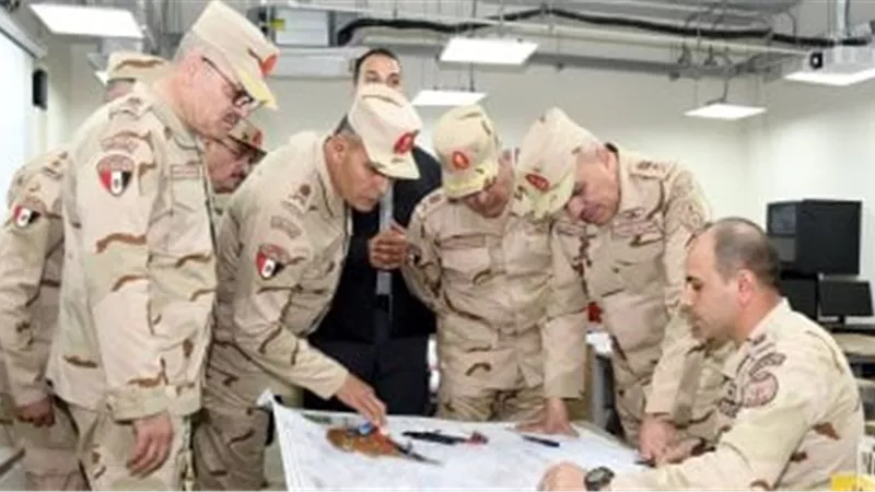 رئيس أركان حرب القوات المسلحة يتفقد الأكاديمية العسكرية للدراسات العليا والاستراتيجية