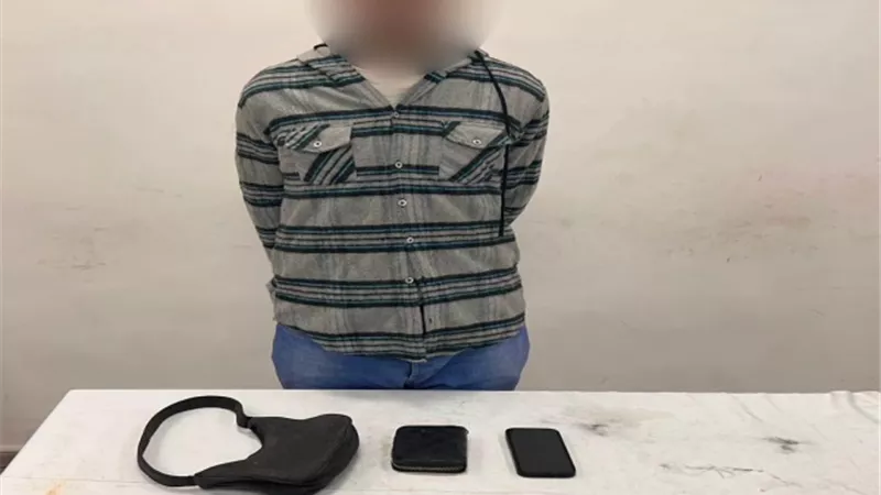 بالصور.. ضبط لص سرق حقيبة سيدة أجنبية بدراجة نارية في مدينة نصر
