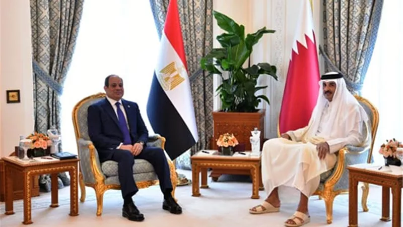 مصر وقطر تؤكدان استمرار جهودهما في ملف الوساطة لإنهاء أزمة غزة