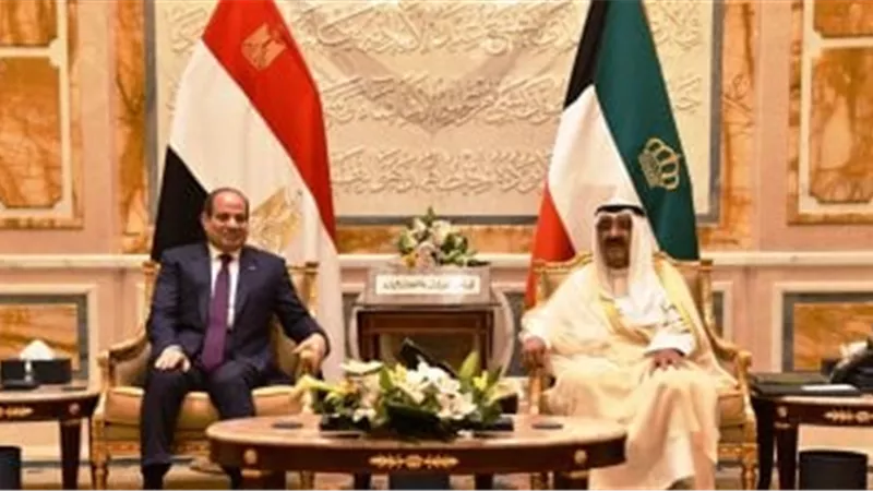 بيان مصري كويتي مشترك يؤكد التفاهم السياسي ودعم القضايا العربية