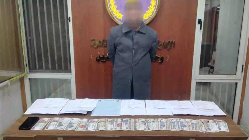 ضبط عاطل بتهمة النصب على المواطنين بزعم توفير فرص عمل بالخارج