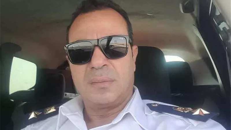 استشهاد العقيد مصطفى غيث أثناء تأدية واجبه على الطريق الدائري