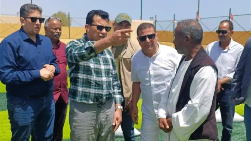 وزير الرياضة: زيارة البحر الأحمر ضمن توجيهات الرئيس لدعم المناطق الحدودية