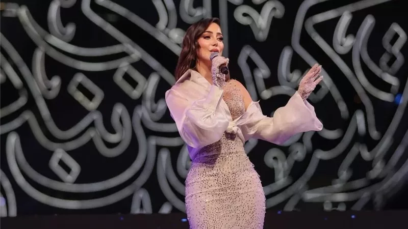بسمة بوسيل تتألق في حفل 