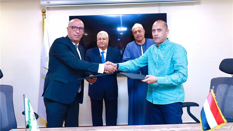 البنك الزراعي يوقع بروتوكول تعاون لتمويل صغار المربين لشراء رؤوس الماشية المحسنة وراثيًّا