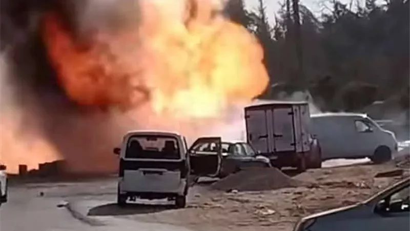 الصحة تعلن حصيلة ضحايا حريق خط الغاز بمدينة 6 أكتوبر
