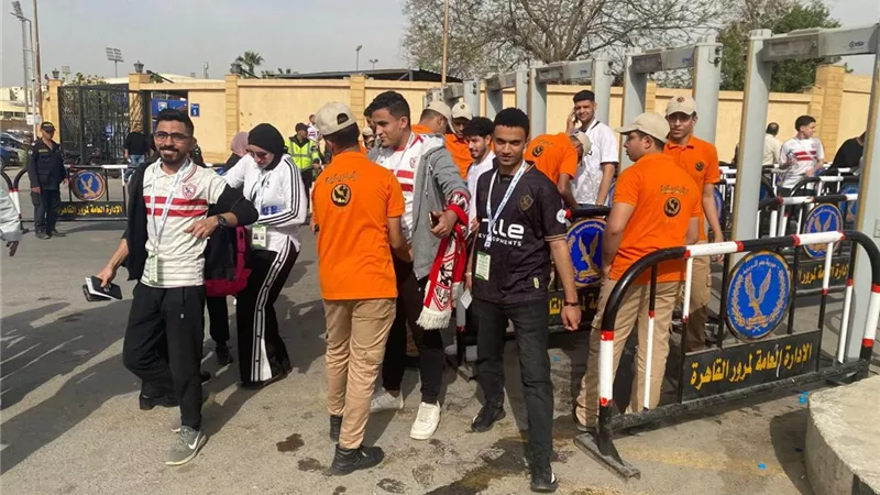 استعدادات أمنية مشددة لتأمين مباراة الزمالك والبنك الأهلي في الدوري الممتاز