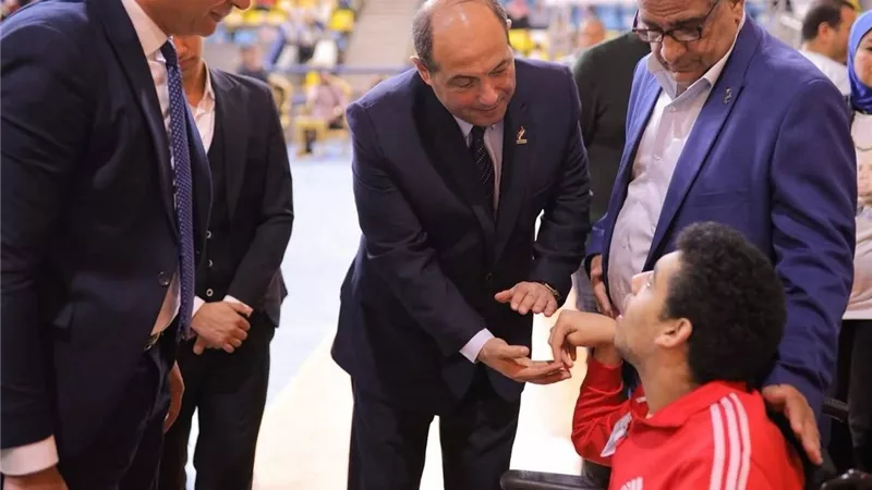 حزب مصر الحديثة يفتتح بطولة الجمهورية للبوتشا لذوي الهمم