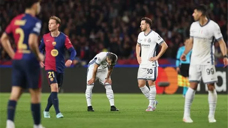 برشلونة يواجه إنتر ميلان الليلة في مباراة حسم المتأهل لنهائي دوري أبطال أوروبا 