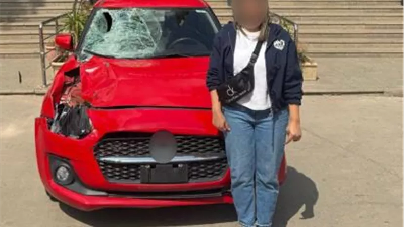 القبض على فتاة بتهمة دهس شاب على طريق السويس