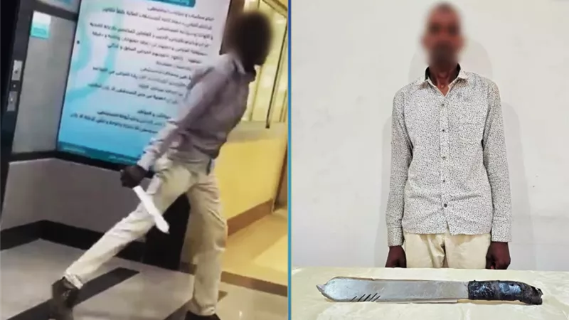 شخص يقتحم مستشفى بأسوان بسلاح أبيض.. والداخلية: 