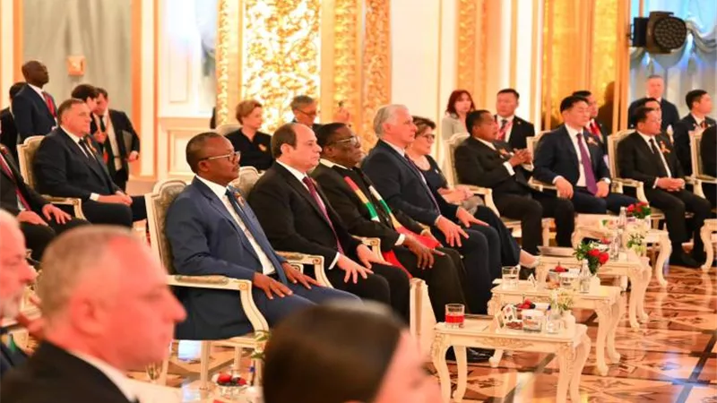 الرئيس السيسي يشارك في حفل عشاء بوتين احتفالًا بذكرى النصر