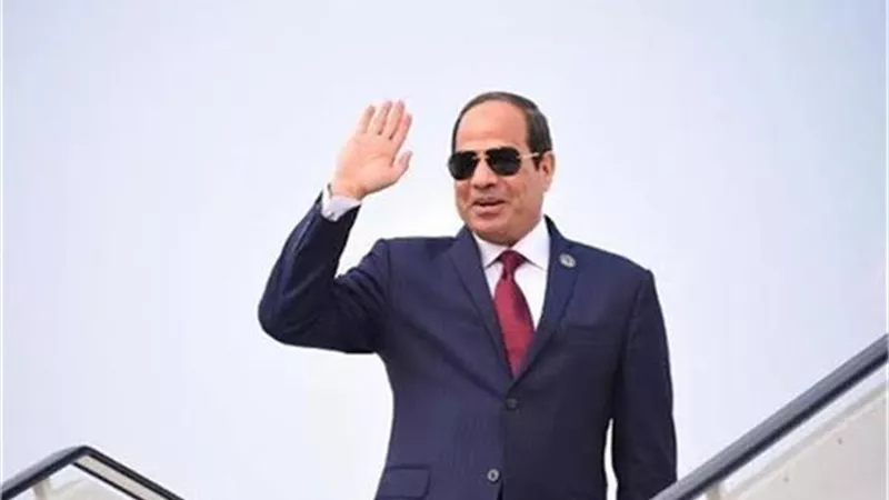 الرئيس السيسي يصل مطار زيورخ الدولي للمشاركة في أعمال منتدى دافوس