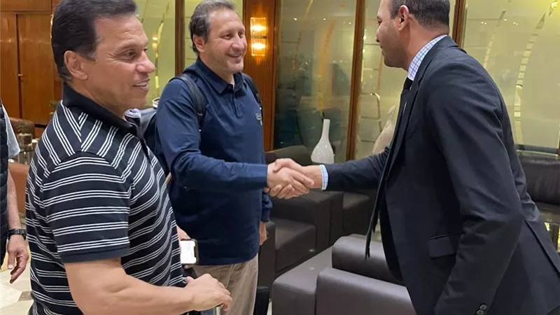 أول تعليق من حسام البدري بعد عودته من ليبيا لأرض الوطن 