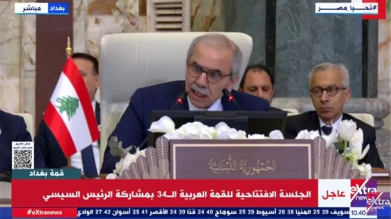 رئيس وزراء لبنان: نرفض تهجير الفلسطينيين وندعم عودتهم مع سوريا