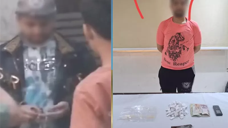 ضبط شخص يروج للمخدرات بشبرا عبر مواقع التواصل الاجتماعي