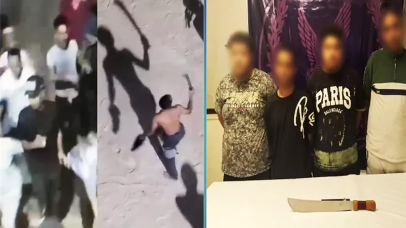  ضبط 4 أشخاص اعتدوا على مواطن بالسلاح الأبيض وروّعوا الأهالي في السلام