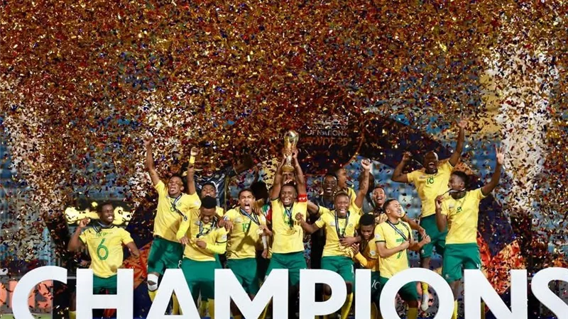 منتخب جنوب إفريقيا يتوج بلقب أمم إفريقيا تحت 20 عاما 