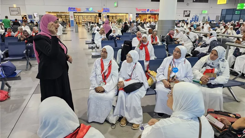 التضامن: وصول 6779 حاجًا من حجاج الجمعيات الأهلية إلى الأراضي المقدسة