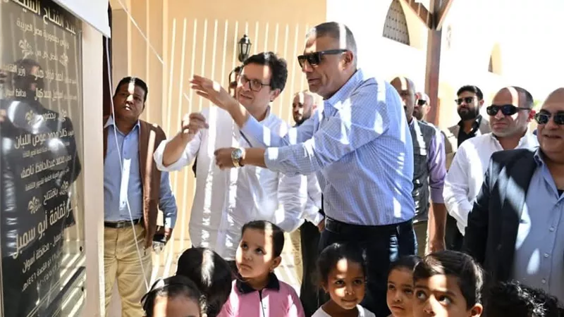 وزير الثقافة يفتتح قصر أبو سمبل الجديد بأسوان