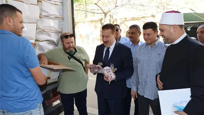 وزارة الأوقاف: تسليم 2 طن لحوم للأسر الأولى بالرعاية في المنوفية