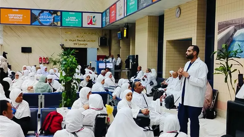 50 ألف حاج يتلقون رعاية صحية وقائية قبل مغادرة مصر لأداء المناسك 