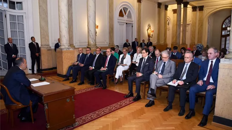 وزير الخارجية لسفراء أوروبا: لا مساس بدير سانت كاترين أو مكانته المقدسة
