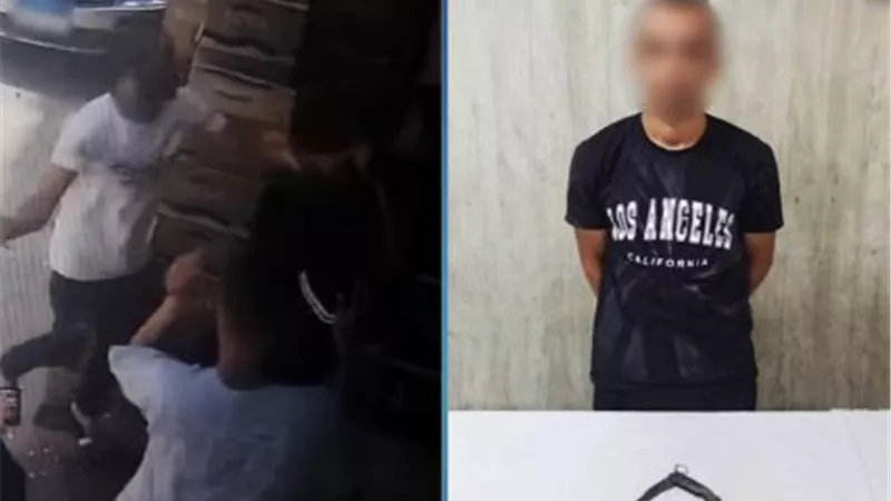 ضبط شخص يمارس البلطجة على طلاب إحدى المدارس بالجيزة 