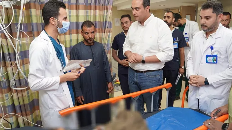 رئيس الرعاية الصحية يتابع خطة التأمين الطبي لعيد الأضحى