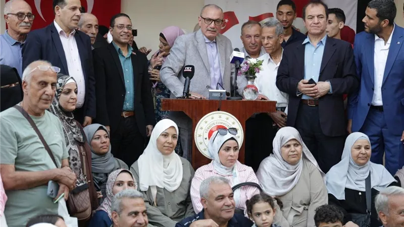 سفارة تركيا بالقاهرة تحتفل بعيد الأضحى مع عائلات من مصر وغزة
