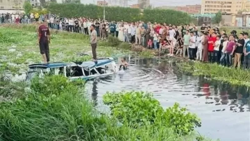 9 ضحايا في انقلاب ميكروباص بالدقهلية.. ونجاة سيدة بأعجوبة (صور)