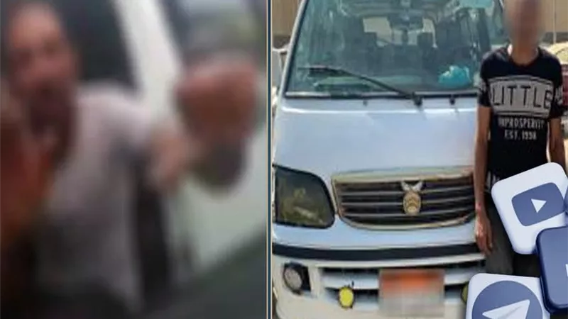 تفاصيل القبض على سائق ميكروباص اعتدى على راكبة وحاول تحطيم هاتفها بالمعصرة